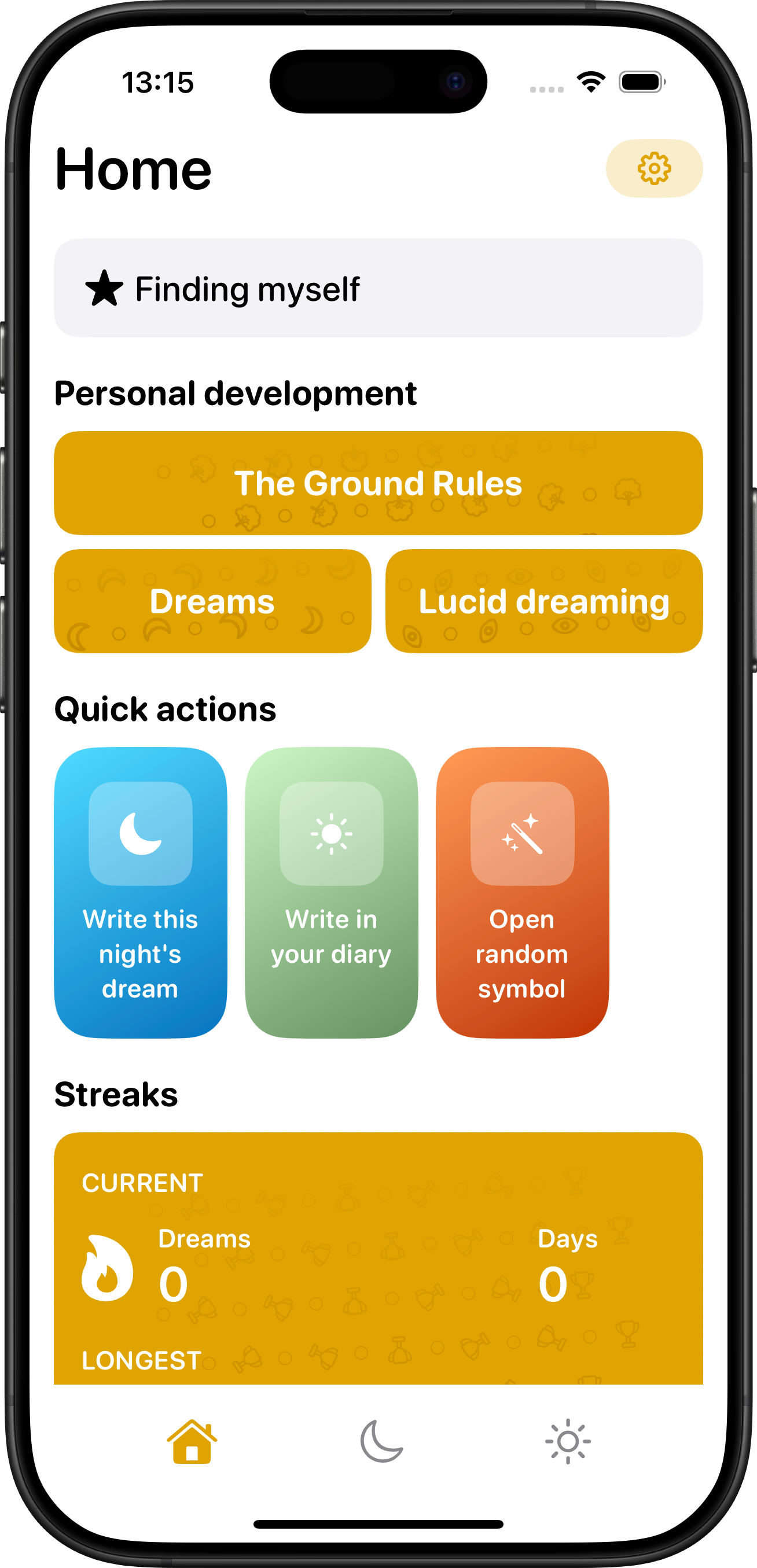 Drøm App Screenshot 1